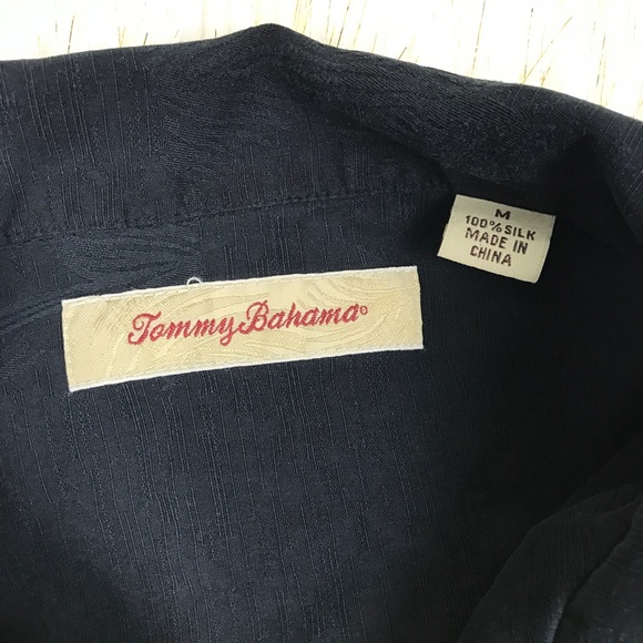 Tommy Bahama palm tree button down shirt - Picture 3 of 8